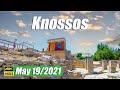 Walking tour of Knossos Palace, Heraklion, Crete Greece 2021