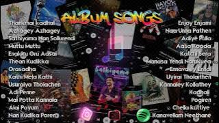 Tamil album song playlist 1 ✨ Nonstop album songs 💫 Teejay 🎶Havoc Brothers - E j deeran - Jukebox