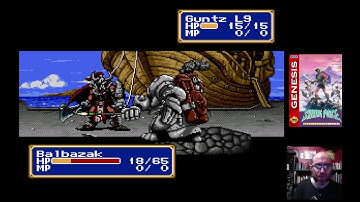 Shining Force part 14: Balbazak battle at Uranbatol Dock