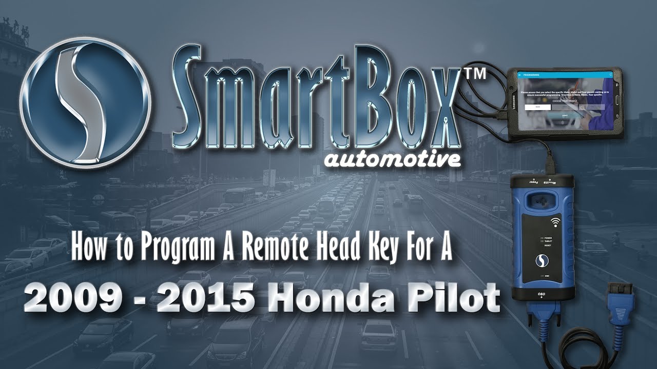 How to Program a Remote Head Key to a 2009 2015 Honda Pilot YouTube
