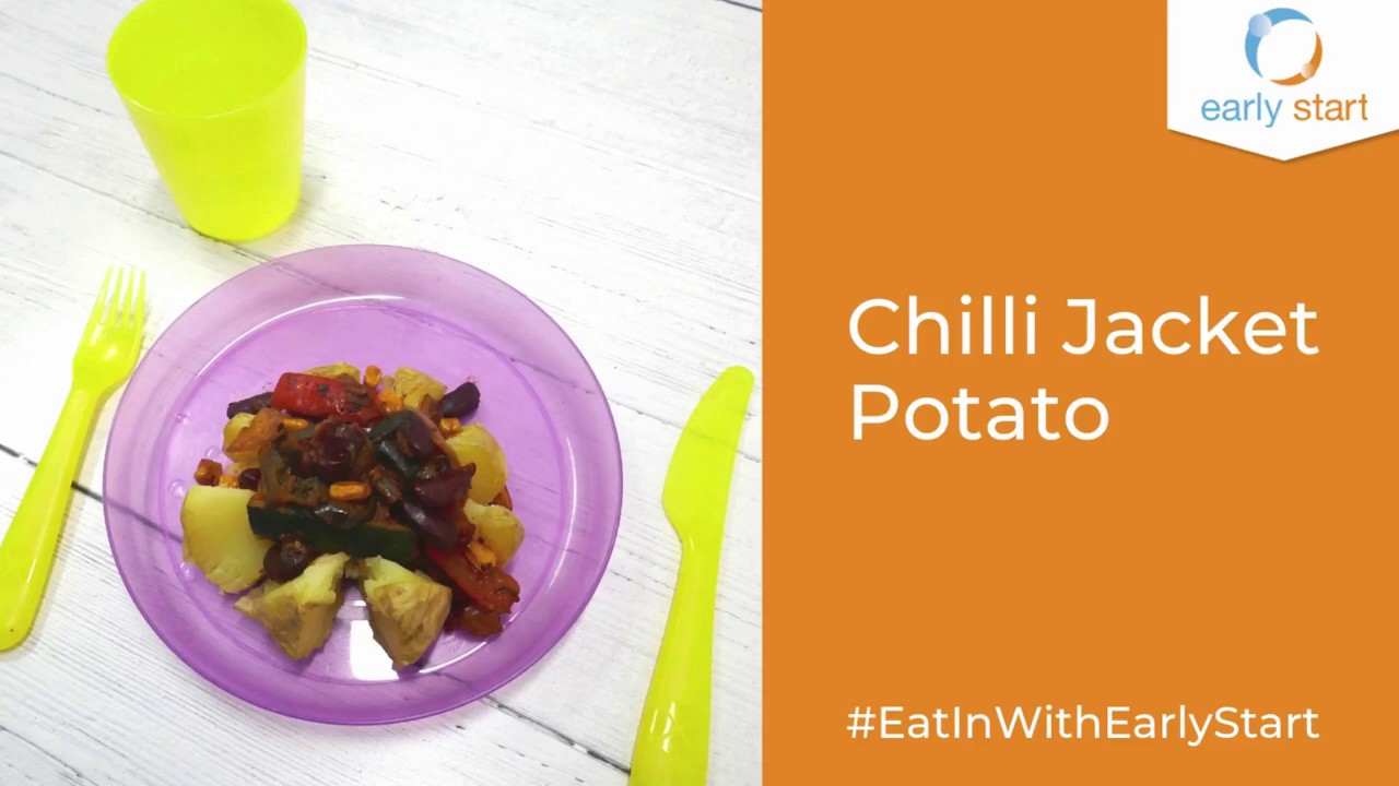 Weaning Recipe Chilli Jacket Potato YouTube