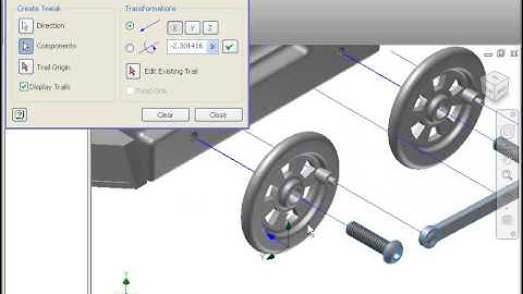 14 Miniature Train - Assembly Animation