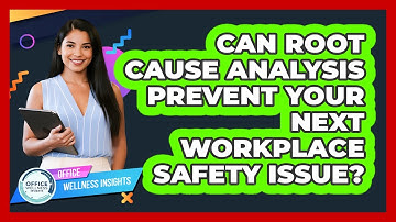 Can Root Cause Analysis Prevent Your Next Workplace Safety Issue? - Office Wellness Insights