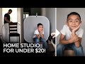 How to Create a Home Portrait Studio (Under 20$!) | Master Your Craft