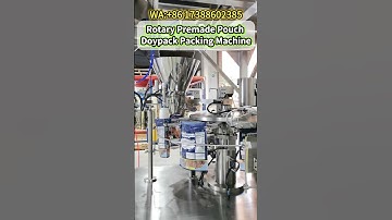 Full Automatic Rotary Premade Pouch Doypack Packing Machine #packingmachine  #doypackmachine