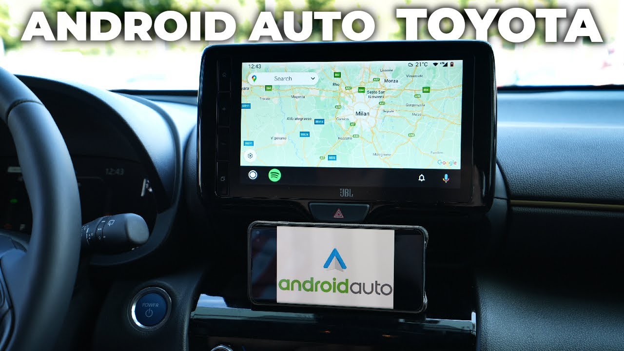 New Toyota Wireless Android Auto 2022 