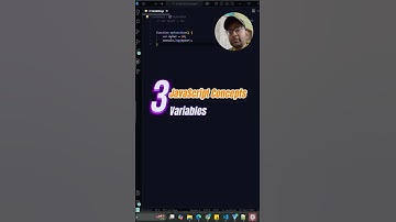 #4 Variables - JS Concepts #coding #javascript #frontend #webdevelopment #concept #interview