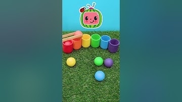 Can You Match the Colors?! 🌈 #games #game #challenge #colors #learning #education #cocomelon