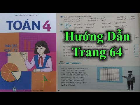 Video Hướng Dẫn Giải SGK Toán Lớp 4 Tiểu Học - Trang 64 - youtube