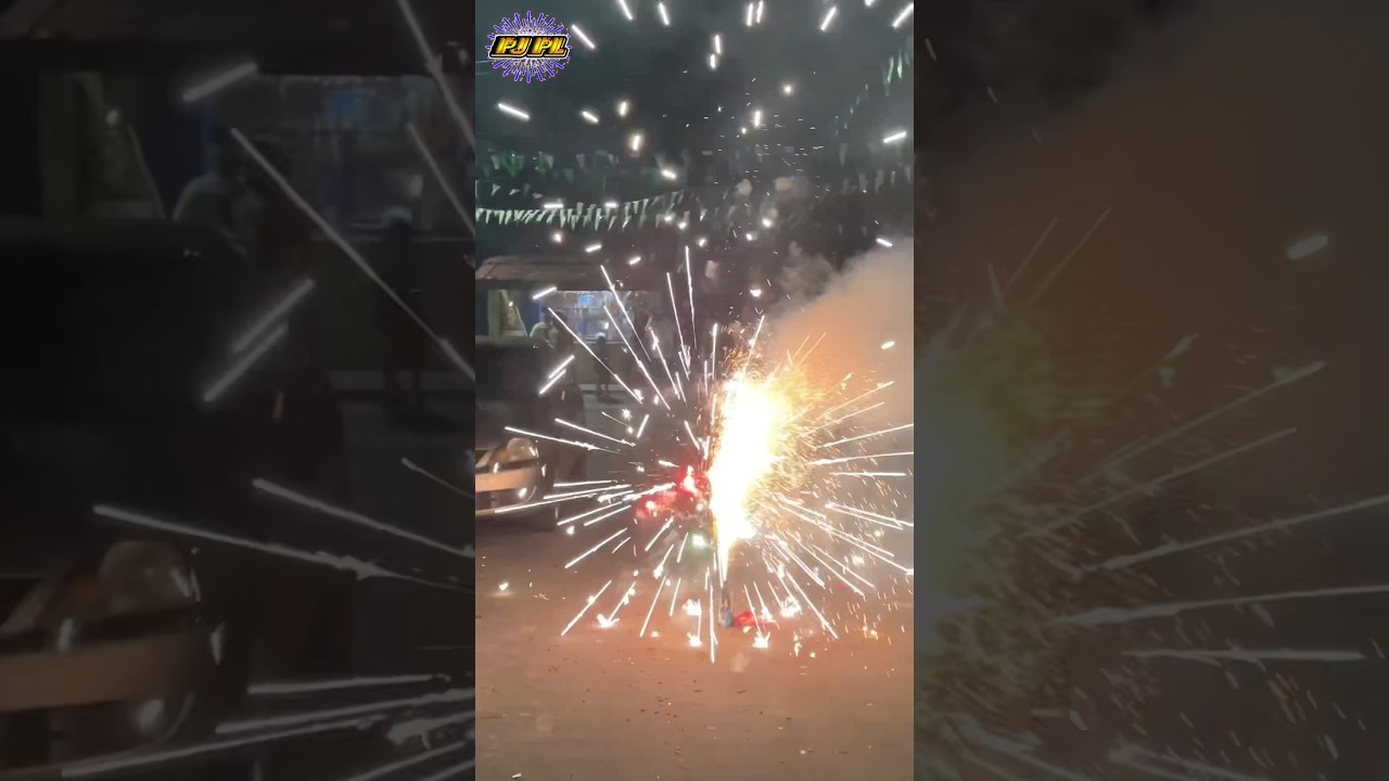 Conic Crackling Fountain by Leegendary Fireworks | New Year 2025 