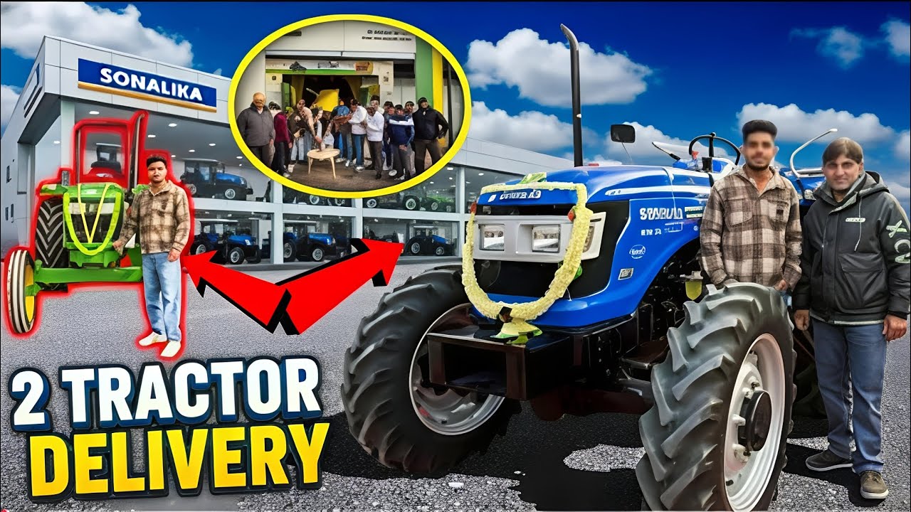 🤯 Finally आज 2 New Tractor ले लिए RX 4*4 ओर JD 5075 4*4 Tochan Tournament के लिए ll 