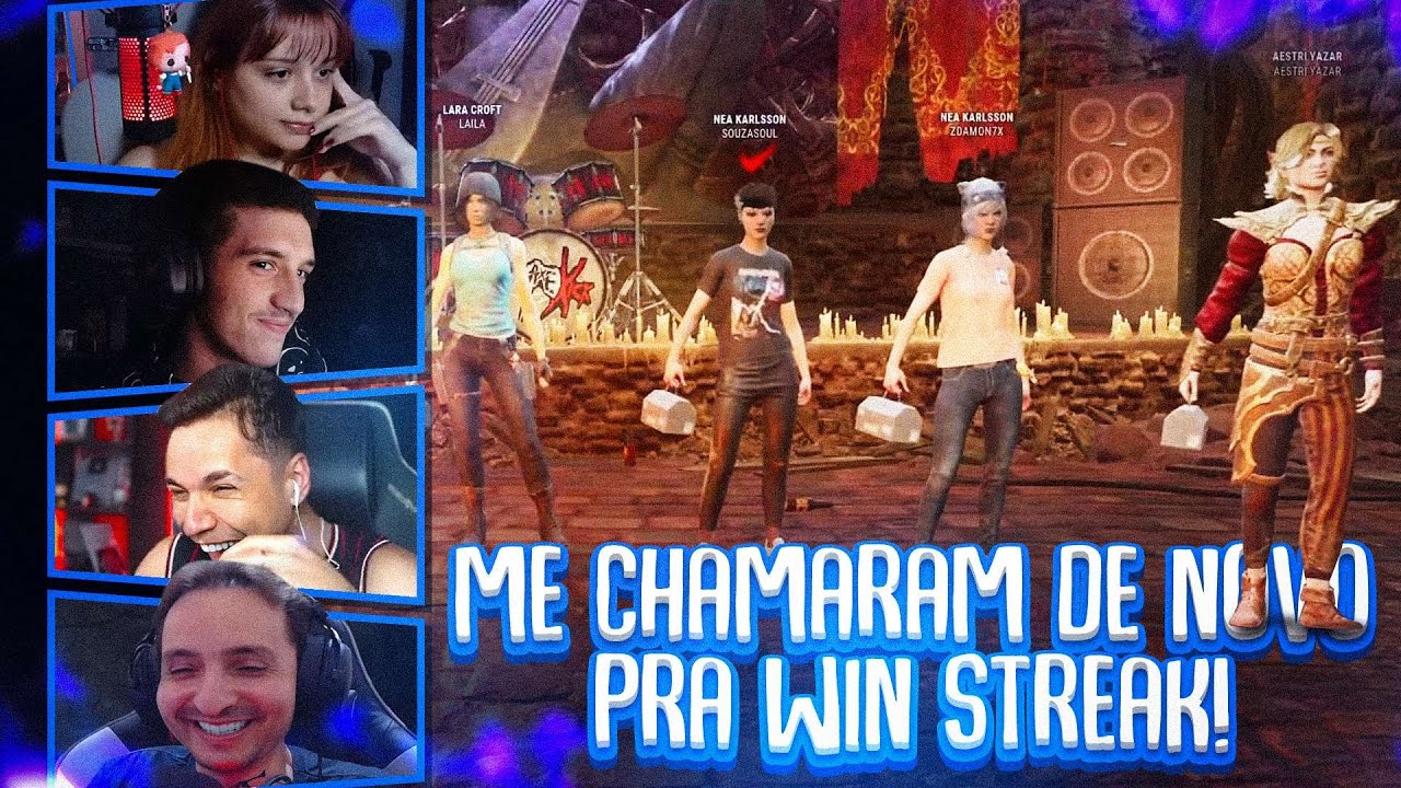 O SOUZASOUL ME CONVIDOU NOVAMENTE PRA WINSTREAK COM O NOVO META DE BUILD DESSA VEZ... l DBD