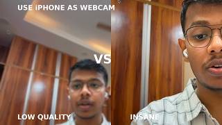 Use iPhone Camera as MacBook Webcam (INSANE Quality Upgrade!)
