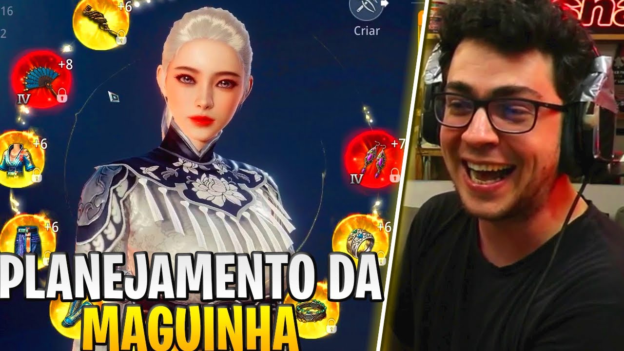 PLANEJAMENTO COMPLETO DA MAGUINHA (NÍVEL, CHI, CONSTITUIÇÃO, RELÍQUIA, CÓDEX, PEDRAS) | MIR4