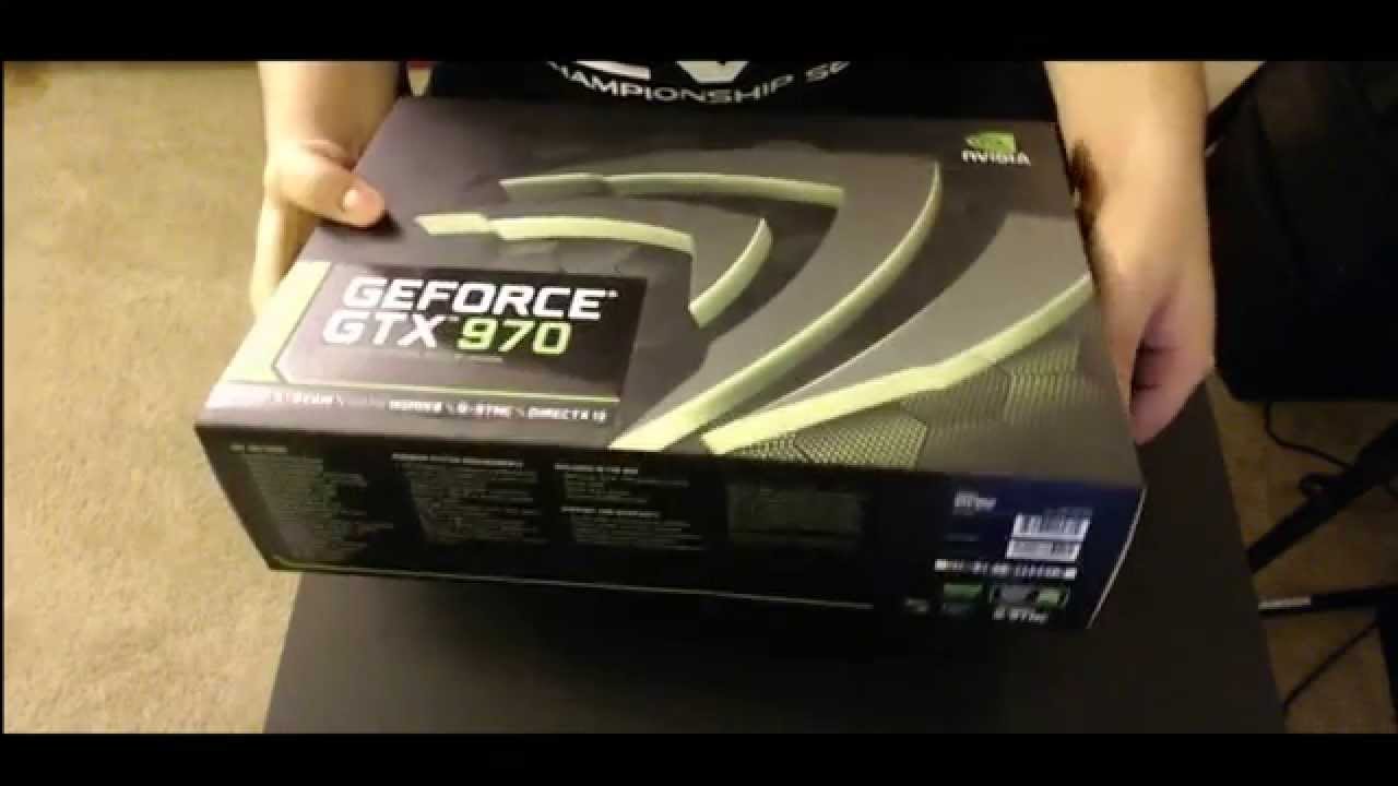 Nvidia Geforce Gtx 970 Reference Design Unboxing And Installation Youtube