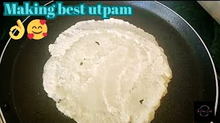 Deepti make country's best utpam,you should try👌🥰|The Cooking Deepti