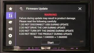 Pioneer Apple CarPlay Firmware Update Tutorial