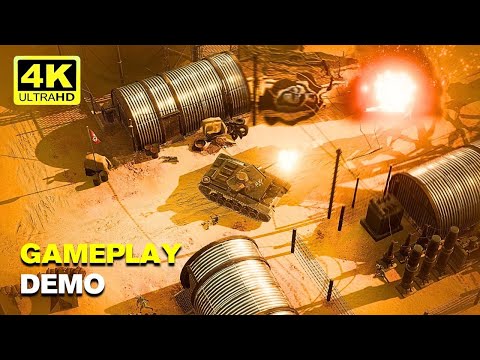 COMMANDOS ORIGINS New Official Gameplay Demo 30 Minutes (4K)