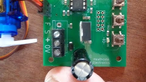 Controlling Servo Motors on your Model Railway