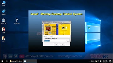 How to install and configure softwares for Todojet A3 DTF printer.