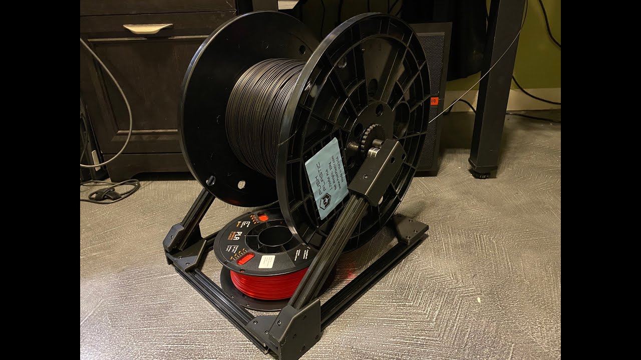 Building A Spool Holder For 10kg Filament Spools For My 3D Printer building-a-spool-holder-for-10kg-filament-spools-for-my-3d-printer