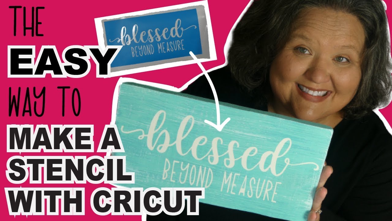 How to Make a Stencil with Cricut (6 Different Materials Tested!) - Leap of  Faith Crafting