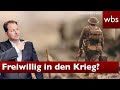 Deutsche ziehen freiwillig in Ukraine Krieg! Dürfen sie dort töten? | Anwalt Christian Solmecke