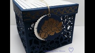 Beautiful Detailed Floral Thinlits Gift Box