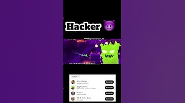 NOOB vS HACKER #geometrydash #impossible #gd #shorts #fyp