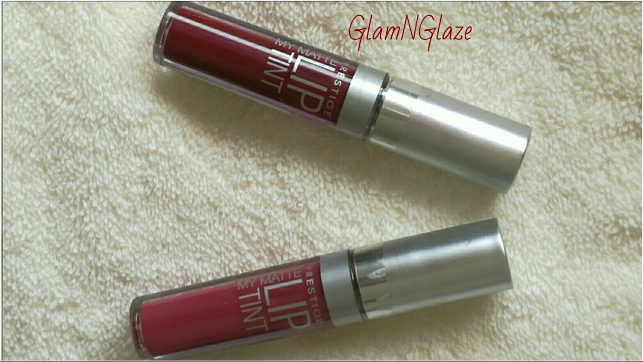 GlamNGlaze: Review : My Matte Lip Tints By Prestige Cosmetics