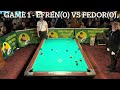 Efren Reyes vs Fedor Gorst | INSANE NYC 9-Ball Exhibition Match 🎱 Pro commentary Michael Yednak
