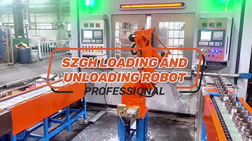 The SZGH-T1500-C-6 robot, deployed for machine tool loading and unloading