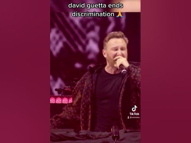 David Guetta ends homophobia