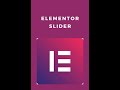 Elementor Slider | Elementor Tutorial #shorts