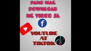 HOW TO DOWNLOAD VIDEOS FRO YOUTUBE, FB AND TIKTOK screenshot 5