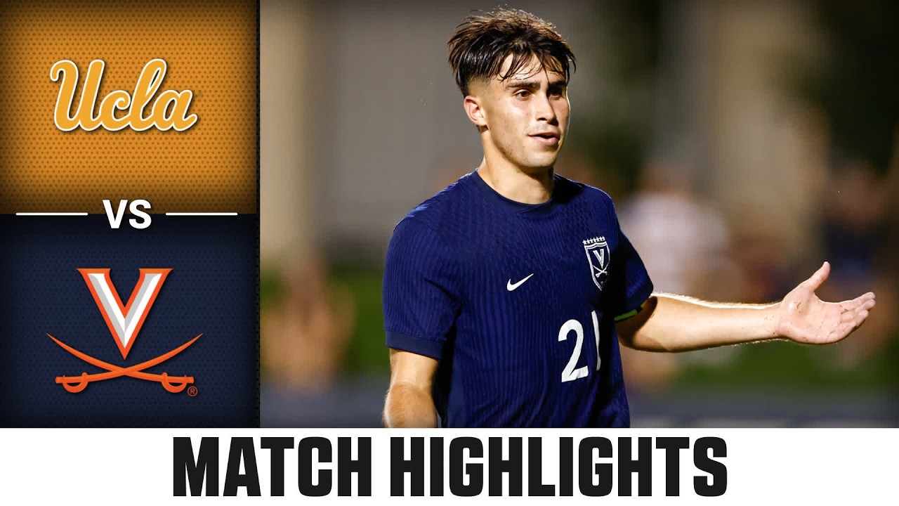 UCLA vs. Virginia Match Highlights | 2026 ACC Men's Soccer