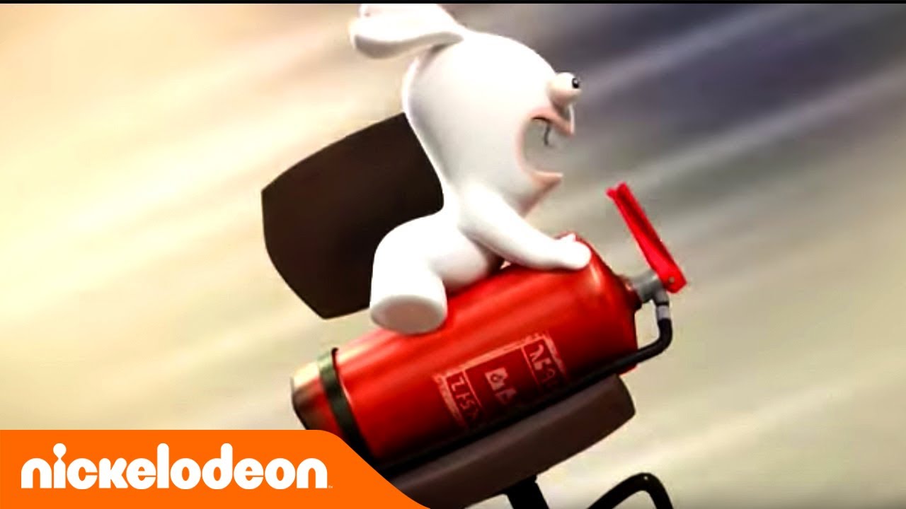 Die Rabbids Rabbid Gegen Rolltreppe Nickelodeon Deutschland