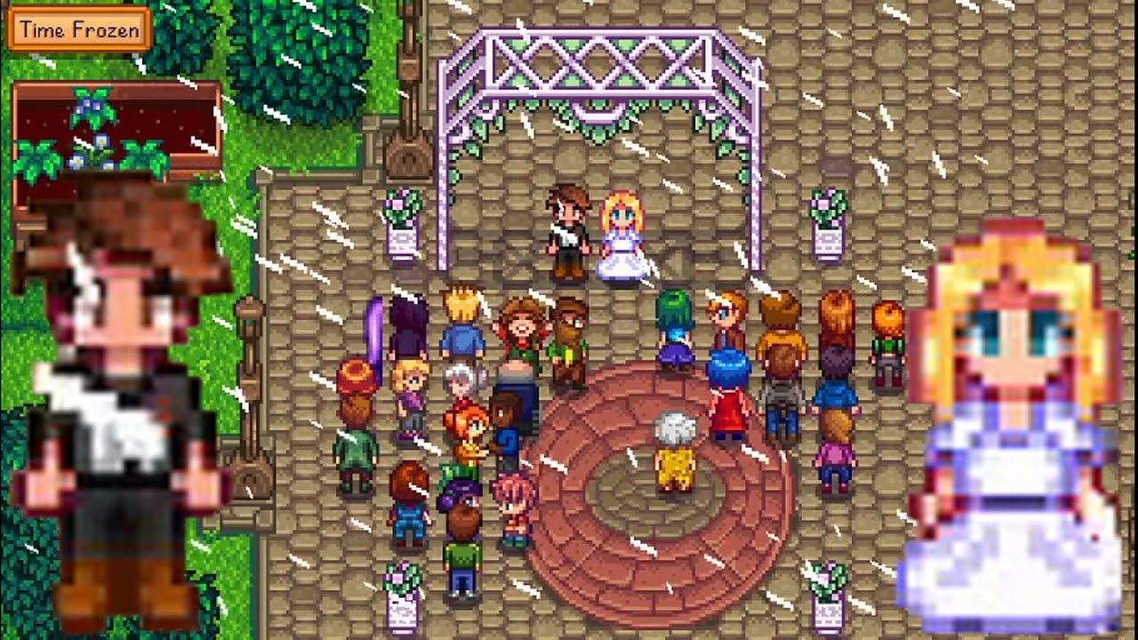 how-to-get-married-and-get-a-baby-in-stardew-valley-youtube