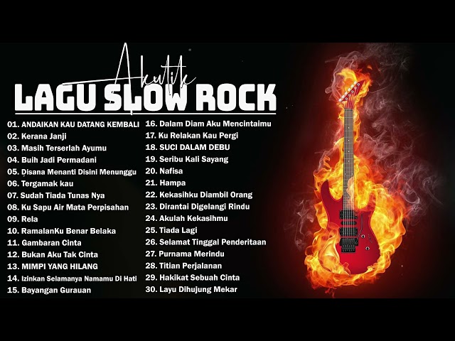 Akustik Slow Rock Malaysia 90an Terbaik | Lagu Slow Rock Melayu - Lagu Terbaik 90an - Akustik Cover class=