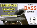 #BANDPASS #SUBWOOFER #WinISD So einfach dank Simulation | Beliebtes Gehäuseprinzip erklärt!