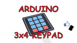 3x4 Arduino keypad | Cheap Electronics #4