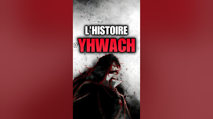 L’histoire de l’antagoniste le plus puissant de Bleach : Le Roi Quincy Yhwach #anime #manga #bleach