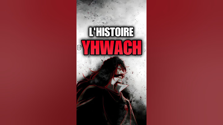 L’histoire de l’antagoniste le plus puissant de Bleach : Le Roi Quincy Yhwach #anime #manga #bleach