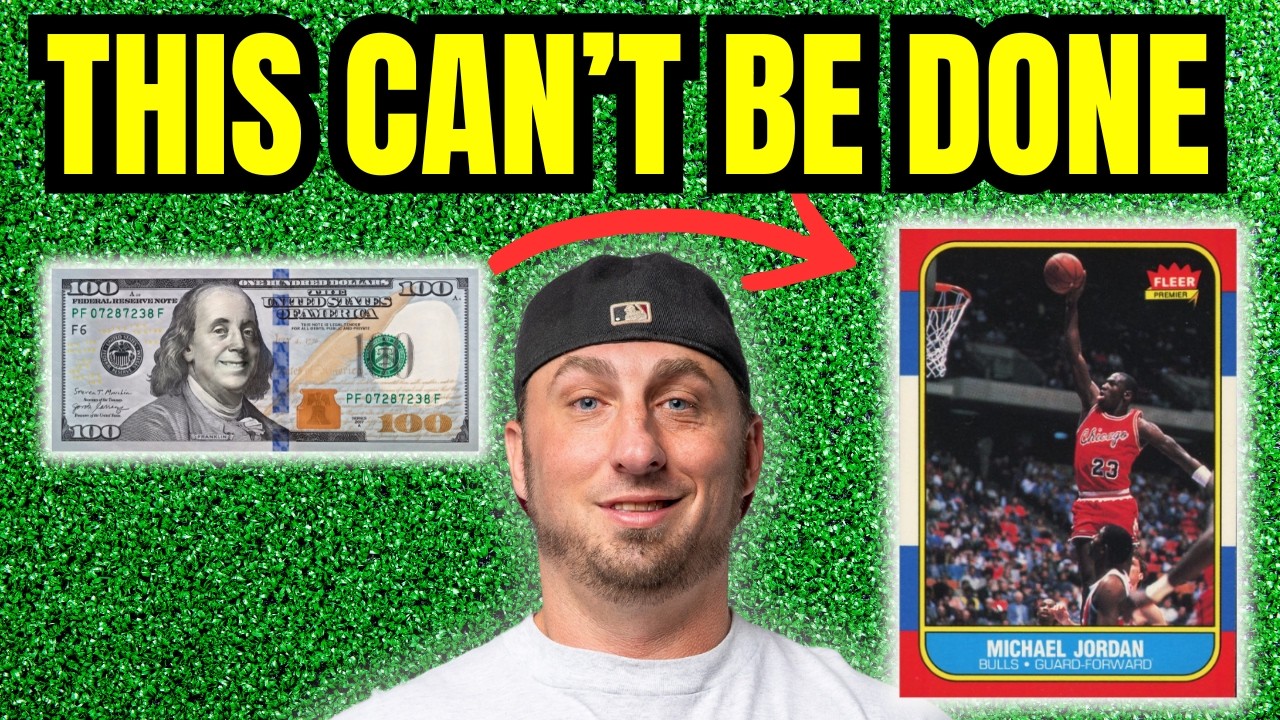 I’m Turning $100 Into a Michael Jordan Rookie Card