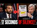 Kash Patel FROZE for 17 Seconds After Whitehouse Read His Own Words Back to Him