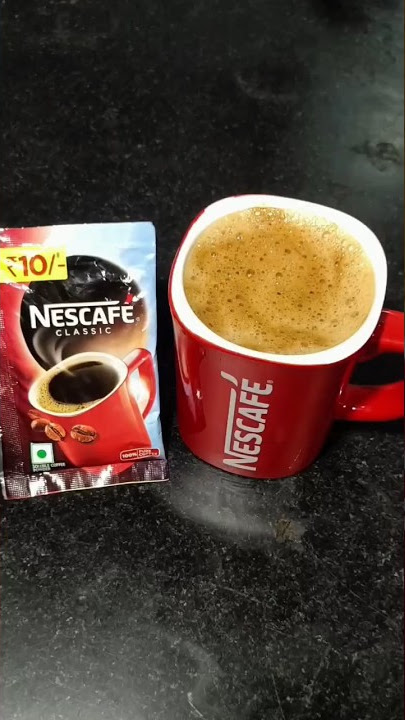 Hot Coffee Recipe 😋 #nescafe #shorts #viralvideo #cooking
