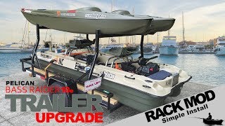 Pelican Bass Raider 5x8 Trailer Mod For Kayaks Pelican Bass Raider 5x8 Trailer Mod For Kayaks
