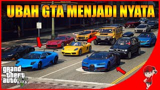 WOW PASANG 1000+ MOD ! SEPERTI DUNIA NYATA !- GTA V Eksperimen !