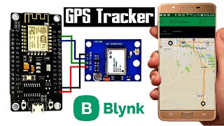 GPS Tracker With NodeMCU Esp8266 | NodeMCU GPS Blynk