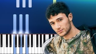 Jeremy Zucker - comethru (Piano Tutorial